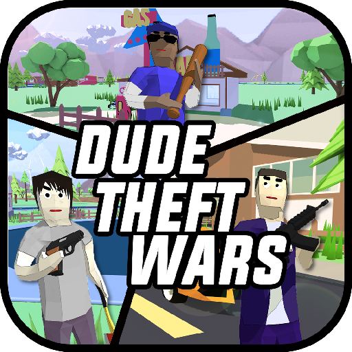 تحميل لعبة Dude Theft Wars النسخة المدفوعة للاندرويد (آخر اصدار)